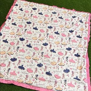 Minky Couture  Blanket - Ballerina / Ballet - Monster Size